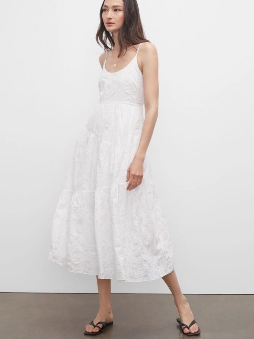 Club Monaco Boho Traveling Tiered Dress